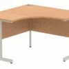 Norton Oak Corner Cantilever Leg Desk