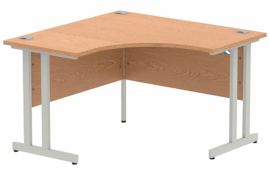 Norton Oak Corner Cantilever Leg Desk 1 Norton Oak Corner Cantilever Leg Desk