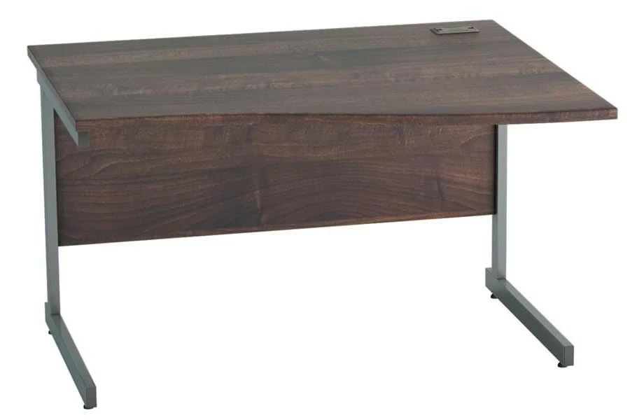 Harmony Walnut Wave Cantilever Desk 3 Harmony Walnut Wave Cantilever Desk - Image 3
