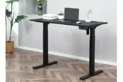 Black Height Adjustable Standing Desk -CHAIR OFFICE Sales vinsetto 120 cm x 60 cm electric height adjustable standing desk 10