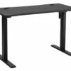 Black Height Adjustable Standing Desk