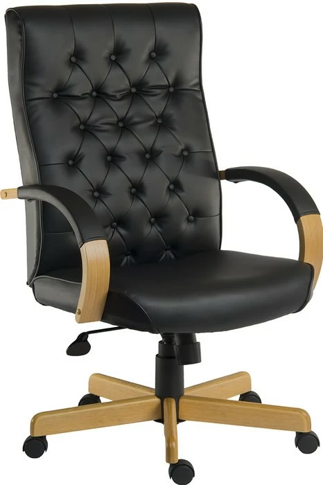 Warwick Leather Office Chair 1 Warwick Leather Office Chair
