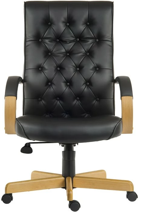 Warwick Leather Office Chair 2 Warwick Leather Office Chair - Image 2
