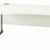 Avon White Wave Cantilever Desk